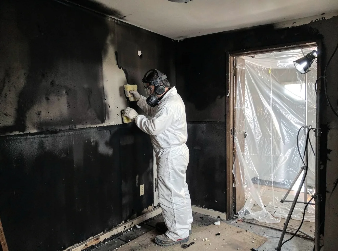 Fire Damage Restoration company in Bridgeport, OH